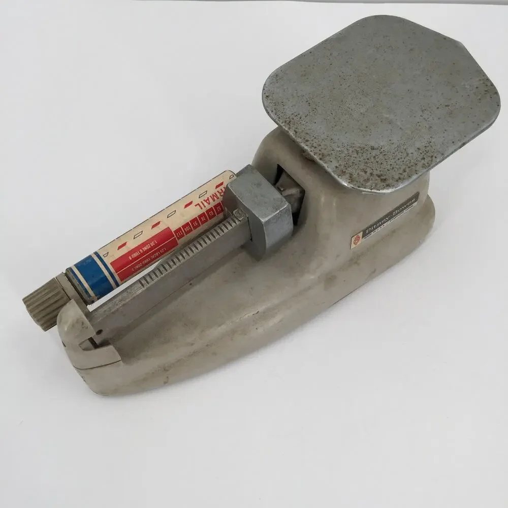 Vintage Pitney Bowes Postage Scale 16 OZ